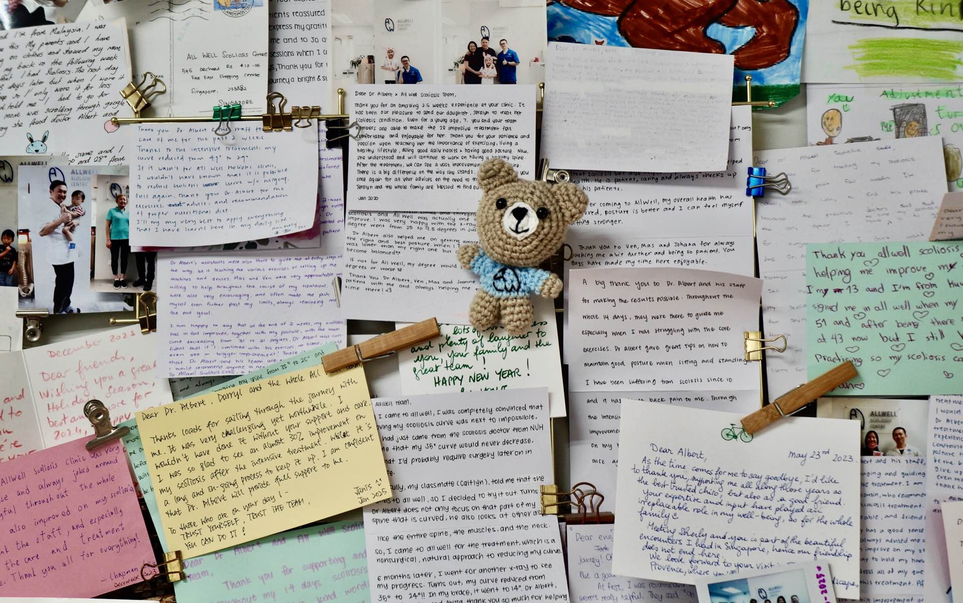 ALL WELL Scoliosis Centre Hero Banner